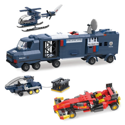 COGO Police Changeable Building Block Toys