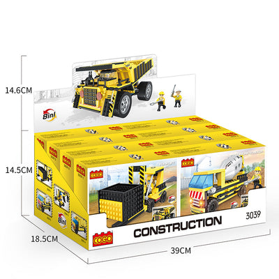 COGO One-To-Two Engineering Set Building Block Toys