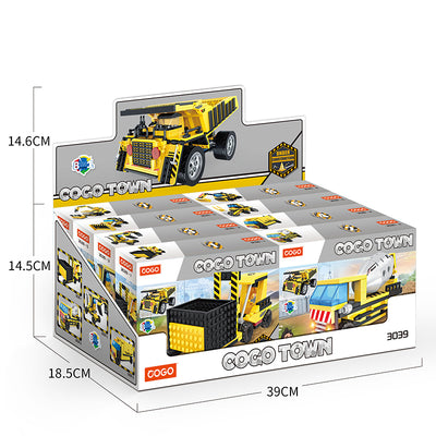 COGO One-To-Two Engineering Set Building Block Toys