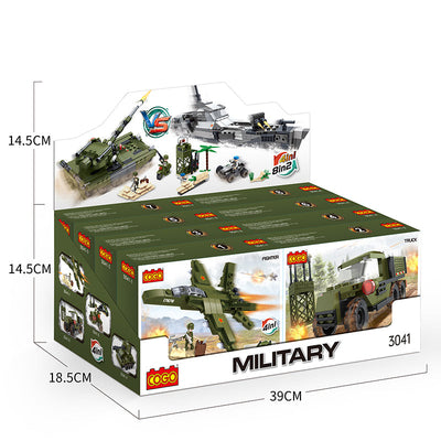 COGO One To Two Military Set Building Block Toys