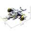COGO 812PCS Eight-In-Three Changeable Chariot Building Block Toy