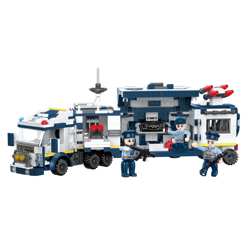 COGO 812PCS Eight-In-Three Changeable Chariot Building Block Toy