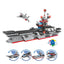 COGO 594PCS Four-In-One Warship Building Block Toy