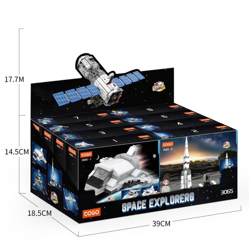 COGO 8-In-1 Aerospace Building Block Toy