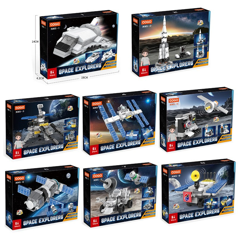 COGO 8-In-1 Aerospace Building Block Toy
