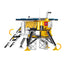 COGO 595PCS Four-In-One Aerospace Lunar Exploration Lander Building Block Toy