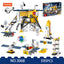 COGO 595PCS Four-In-One Aerospace Lunar Exploration Lander Building Block Toy