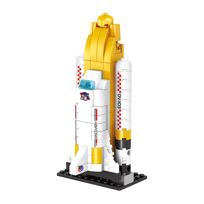 COGO 595PCS Four-In-One Aerospace Lunar Exploration Lander Building Block Toy