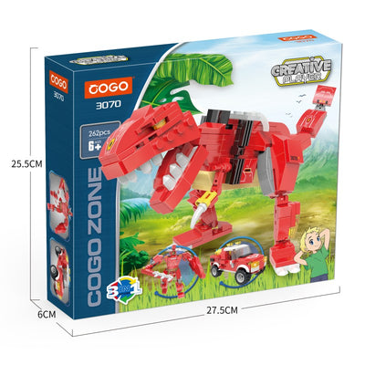COGO 262PCS Creative 1 To 3 Building Block Toys