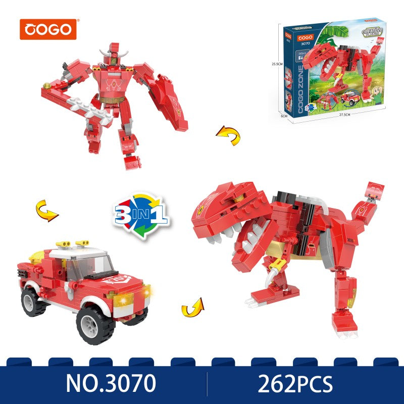 COGO 262PCS Creative 1 To 3 Building Block Toys