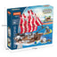 COGO 260PCS Creative 1 To 3 Pirate Building Block Toys