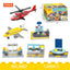 COGO 1200PCS Freely Build DIY Flight Building Block Toys