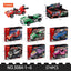 COGO Six Mini Pull-Back Racing Building Block Toys