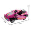 COGO Six Mini Pull-Back Racing Building Block Toys