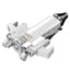 COGO 176PCS Space One To Three Space Rocket Building Block Toys