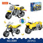 COGO 251PCS Creative And Changeable Motorcycle Building Block Toys