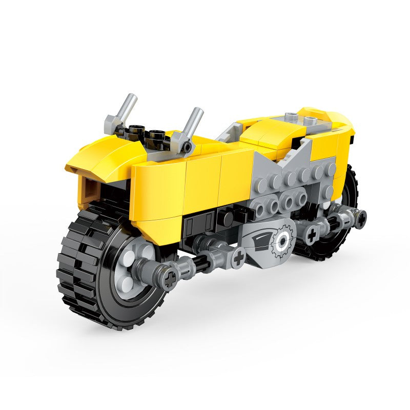 COGO 251PCS Creative And Changeable Motorcycle Building Block Toys