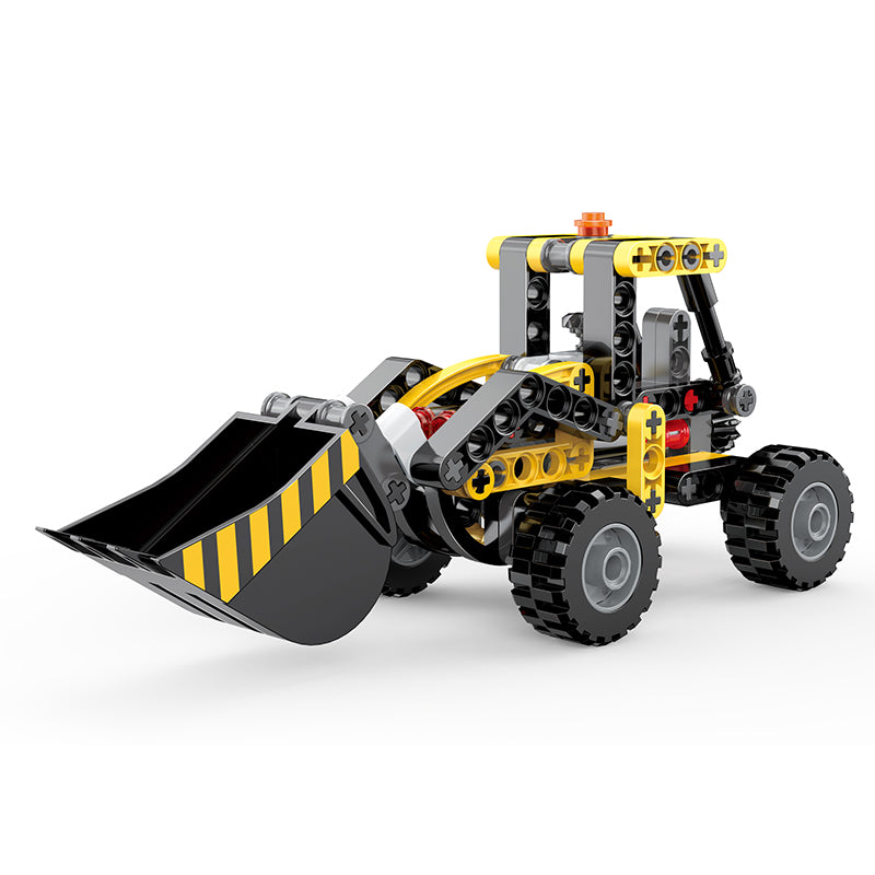 COGO 235PCS Creative And Changeable Engineering Vehicle Building Block Toys
