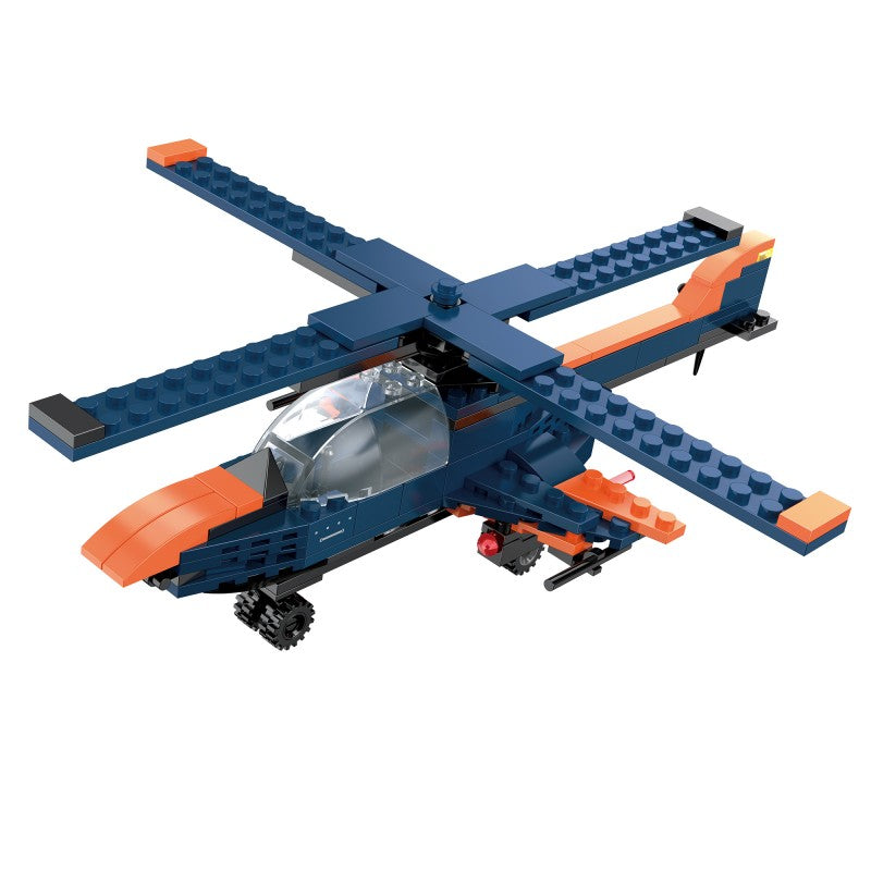 COGO 248PCS Creative And Changeable Airplane Building Block Toys