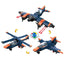 COGO 248PCS Creative And Changeable Airplane Building Block Toys