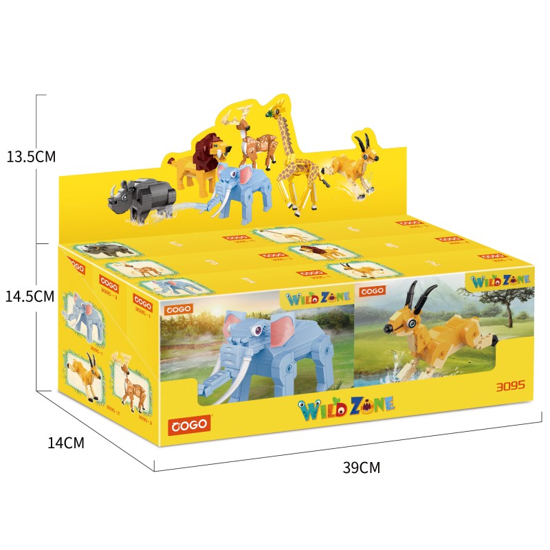 COGO Animal Series Building Blocks Toys