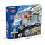 COGO 249PCS Creative And Changeable Police Car Building Block Toys