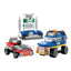 COGO 249PCS Creative And Changeable Police Car Building Block Toys