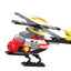COGO 249PCS Creative And Changeable Police Car Building Block Toys