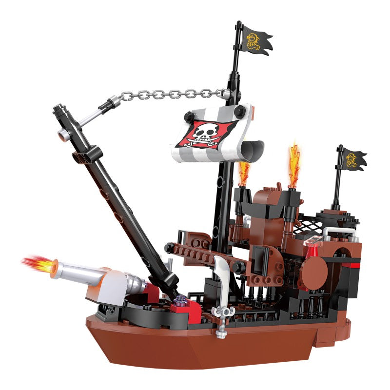 COGO 167PCS Pirate Pirate Ship Building Block Toys