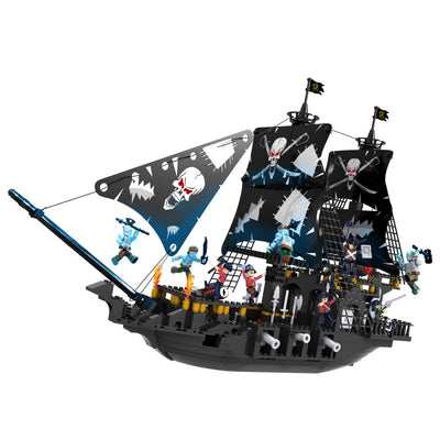 COGO 807PCS Pirate Pirate Ship Building Block Toys