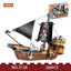 COGO 308PCS Pirate Pirate Ship Birdie Building Block Toy