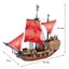 COGO 602PCS Pirate Pirate Ship Daughter Building Block Toy