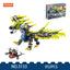 COGO 952PCS Fantasy Pirates Series Dragon Building Blocks Toys