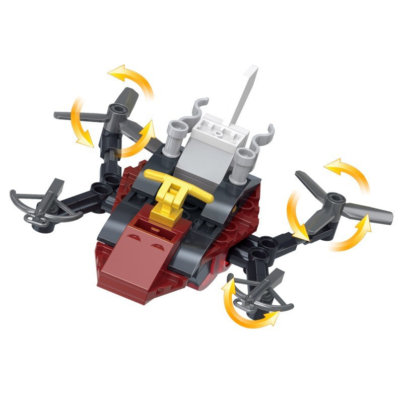 COGO 952PCS Fantasy Pirates Series Dragon Building Blocks Toys