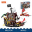 COGO 907PCS Fantasy Pirates Series Ship Building Blocks Toys