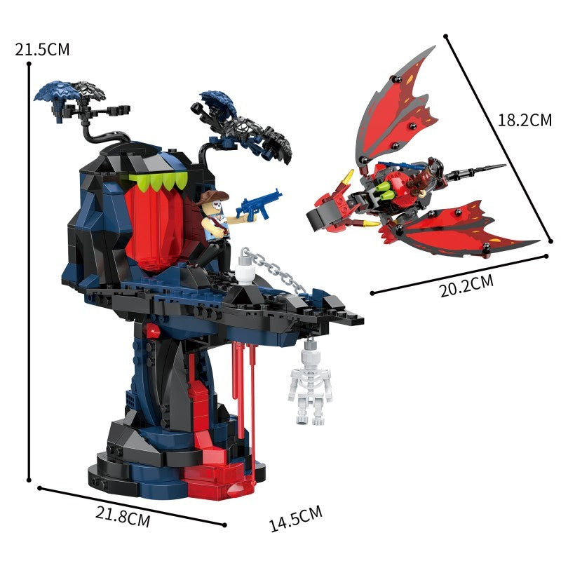 COGO 515PCS Fantasy Pirates Series Gate Building Blocks Toys
