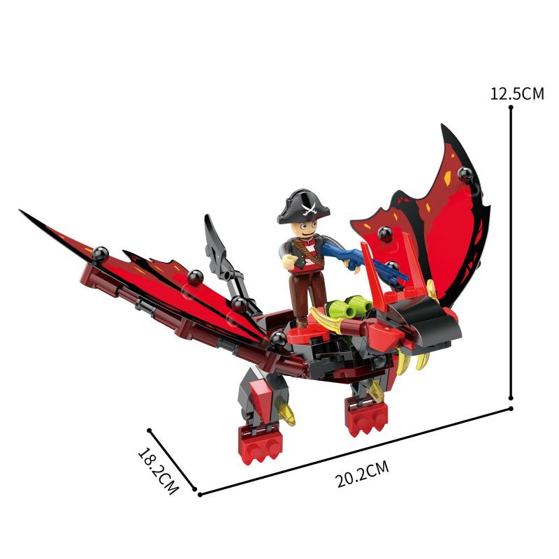 COGO 515PCS Fantasy Pirates Series Gate Building Blocks Toys