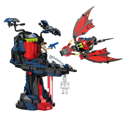 COGO 484PCS Fantasy Pirates Series Gate Building Blocks Toys