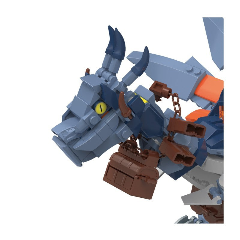 COGO 510PCS Fantasy Pirates Series Dragon Building Blocks Toys
