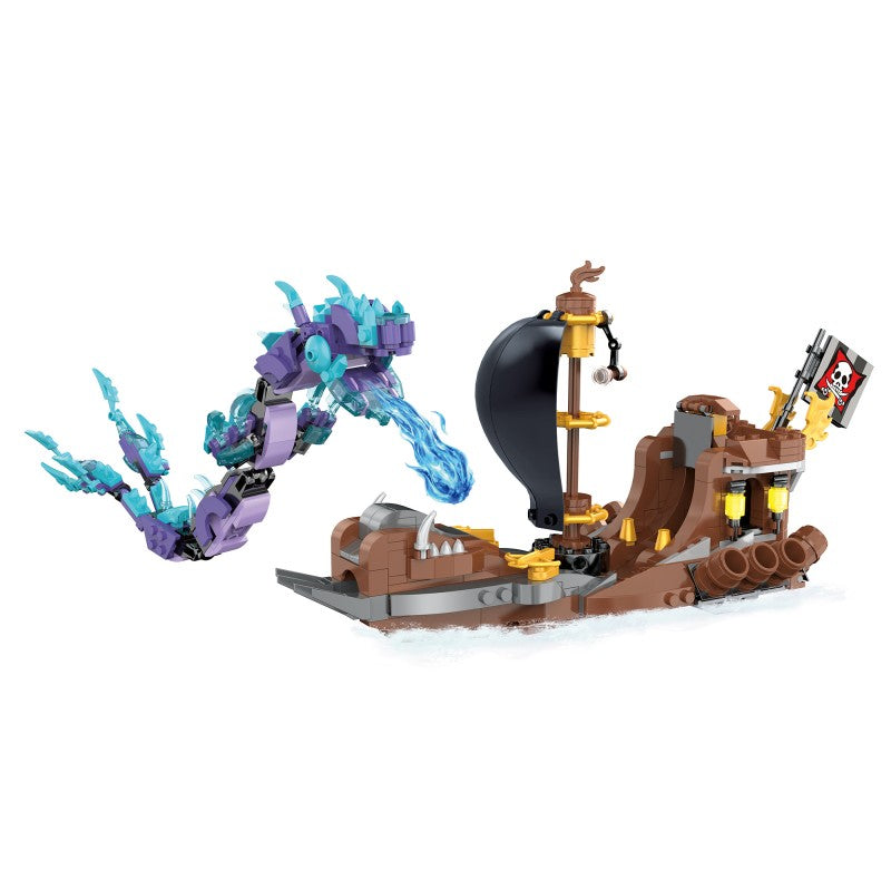 COGO 537PCS Fantasy Pirates Series Building Blocks Toys