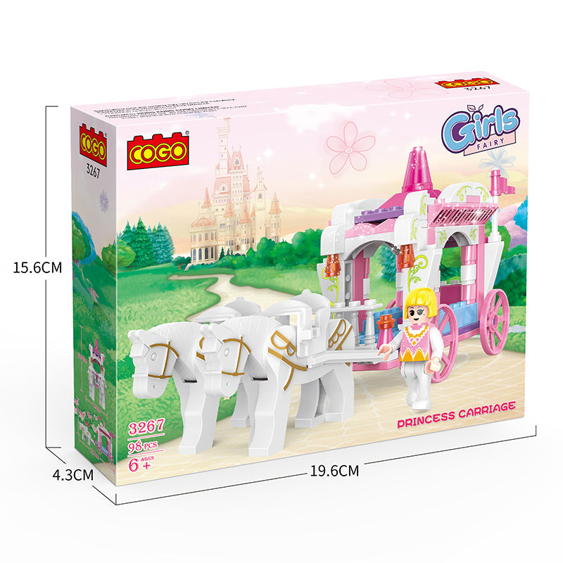 COGO 98PCS Princess Building Block Toys