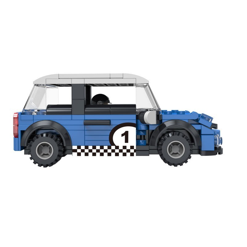 COGO 182PCS Racing Pull Back Car Building Block Toy