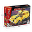 COGO 193PCS Racing Pull-Back Car Building Block Toy