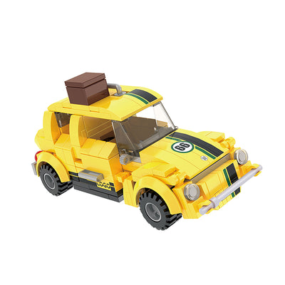 COGO 193PCS Racing Pull-Back Car Building Block Toy