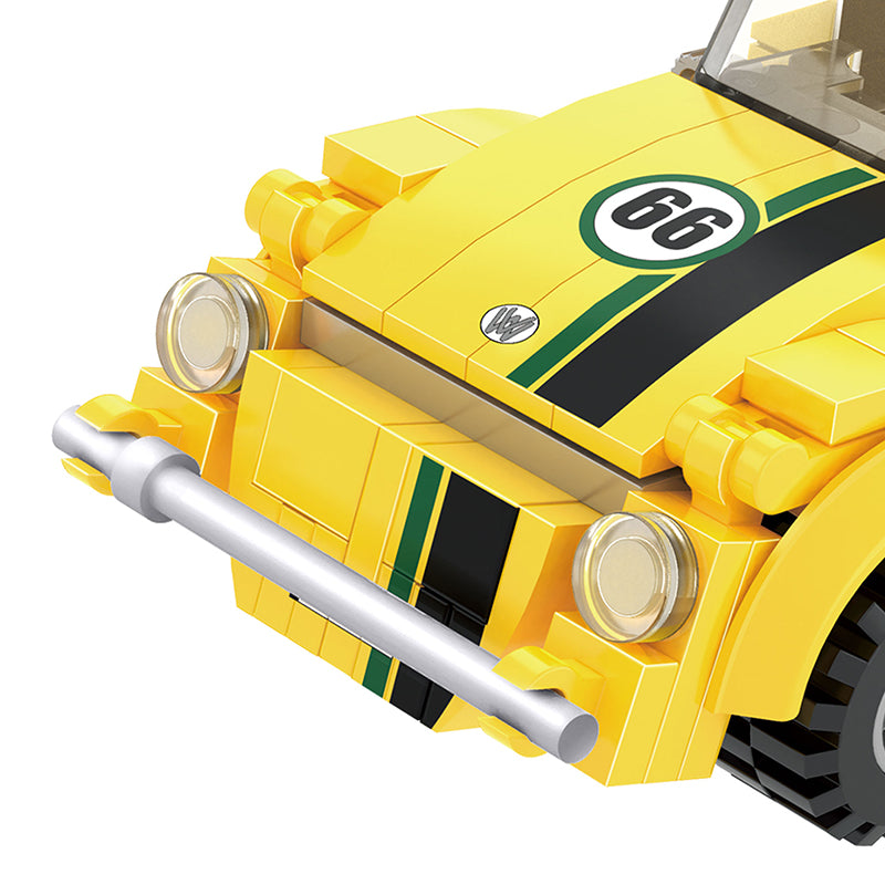 COGO 193PCS Racing Pull-Back Car Building Block Toy
