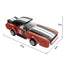 COGO 157PCS Racing Pull Back Car Building Block Toy