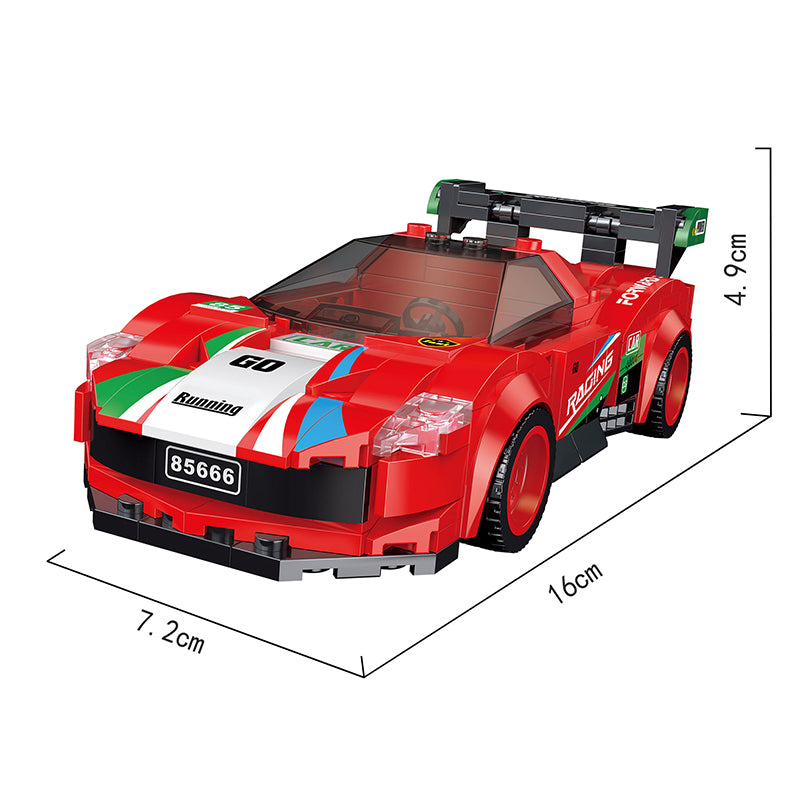 COGO 271PCS Racing Building Block Toys