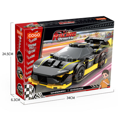 COGO 282PCS Racing Building Block Toys
