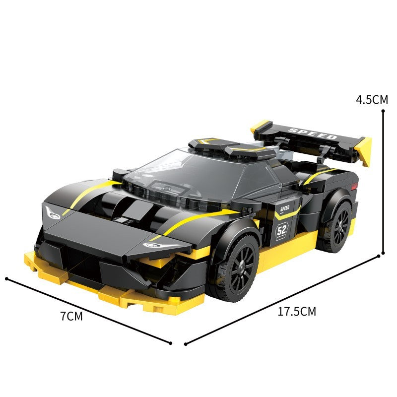 COGO 282PCS Racing Building Block Toys
