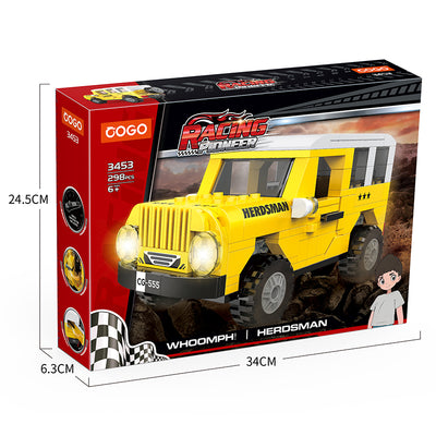 COGO 298PCS Racing Building Block Toys